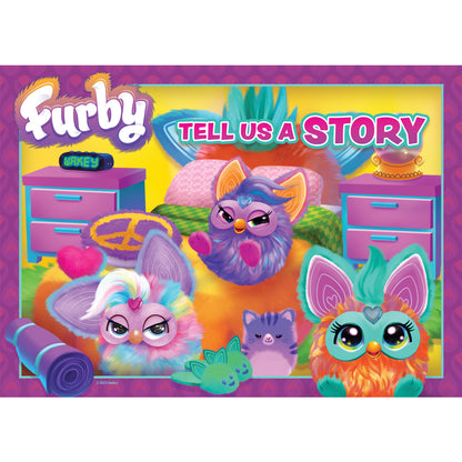Set of Four Furby 35pc Frame Tray Puzzle Assorted