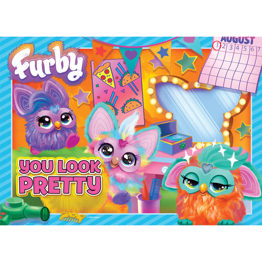 Set of Four Furby 35pc Frame Tray Puzzle Assorted