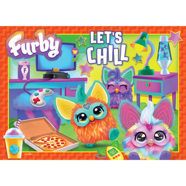 Set of Four Furby 35pc Frame Tray Puzzle Assorted
