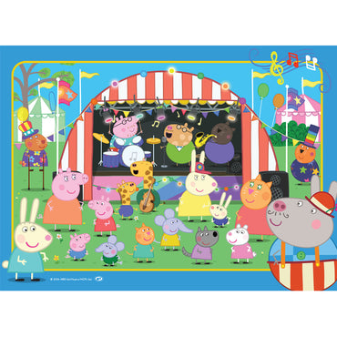 Set of Four Peppa Pig Series 5 35pc Frame Tray Assorted