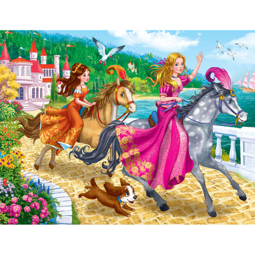 Set of Four Fairy & Princess 96pc Frame Tray Assorted