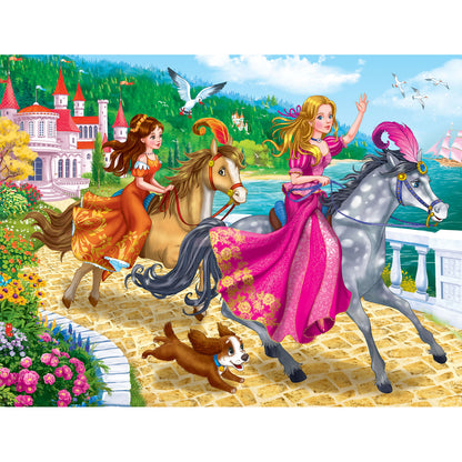 Set of Four Fairy & Princess 96pc Frame Tray Assorted