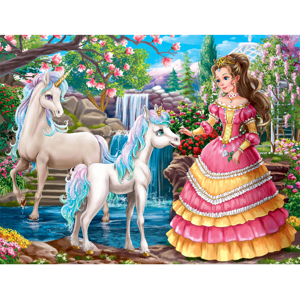 Set of Four Fairy & Princess 96pc Frame Tray Assorted