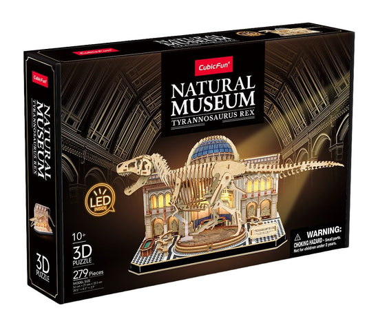 3D Puzzle - Natural Museum T-Rex