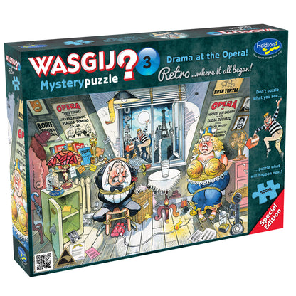 Wasgij? Retro Mystery #3 Drama at the Opera, 500XL pc