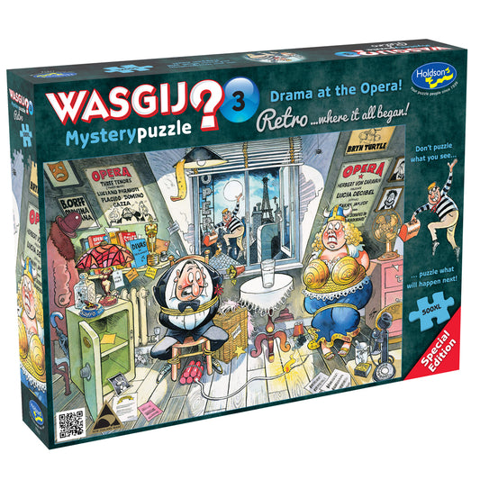 Wasgij? Retro Mystery #3 Drama at the Opera, 500XL pc