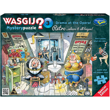 Wasgij? Retro Mystery #3 Drama at the Opera, 500XL pc