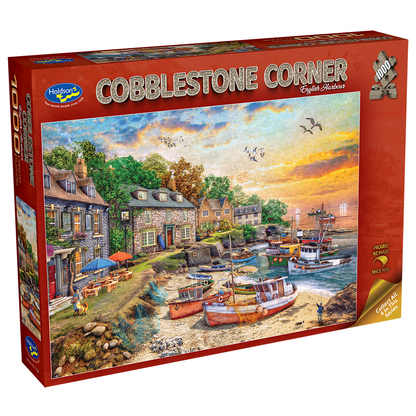Cobblestone Corner, English Harbour, 1000pc