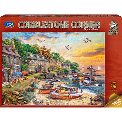 Cobblestone Corner, English Harbour, 1000pc
