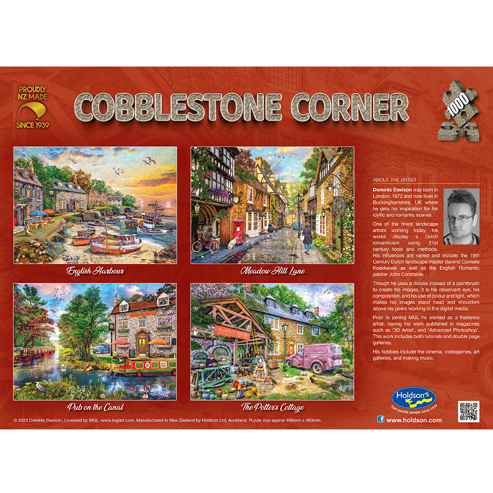 Cobblestone Corner, Meadow Hill Lane, 1000pc