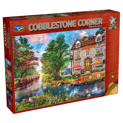 Cobblestone Corner Pub on the Canal, 1000pc