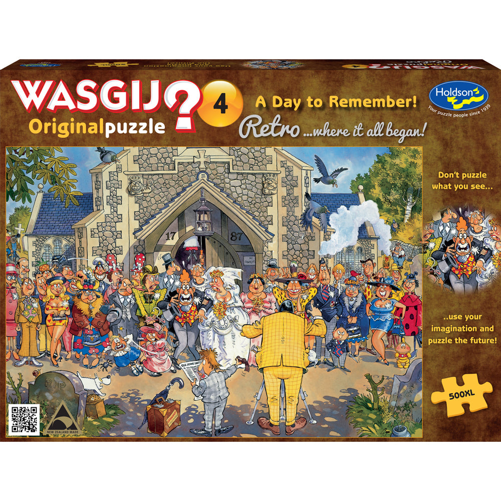 Wasgij? Retro Original #4: A Day To Remember, 500XL pc