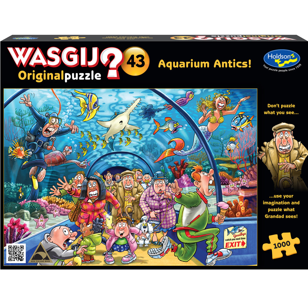 Wasgij? Original 43 Aquarium Antics, 1000pc