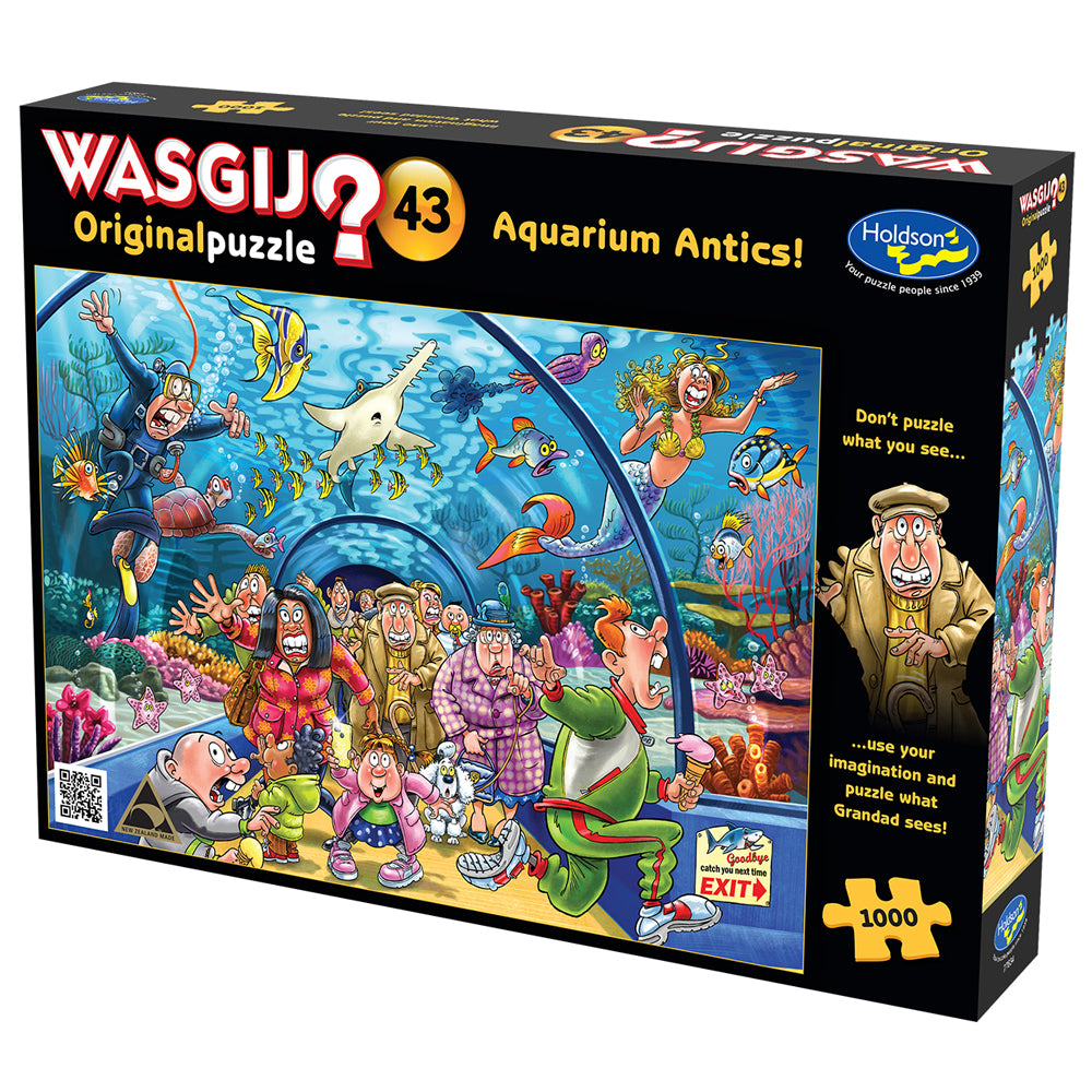 Wasgij? Original 43 Aquarium Antics, 1000pc