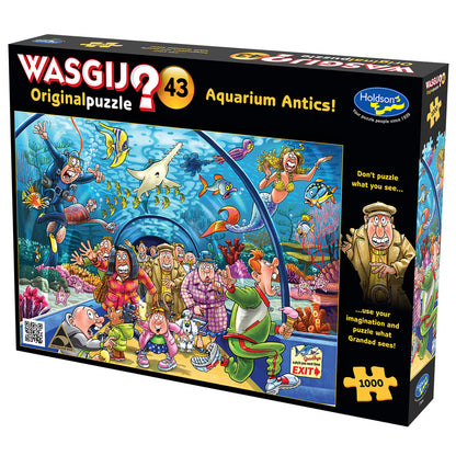 Wasgij? Original 43 Aquarium Antics, 1000pc