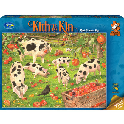 Kith & Kin Apple Orchard Pigs 1000pc