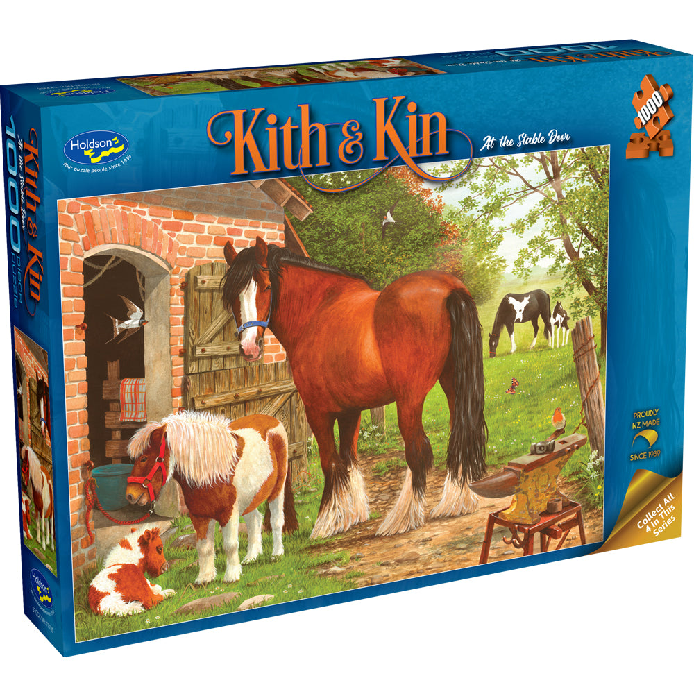 Kith & Kin, At the Stable Door, 1000pc