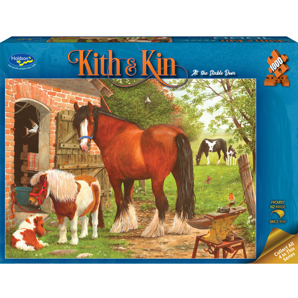 Kith & Kin, At the Stable Door, 1000pc