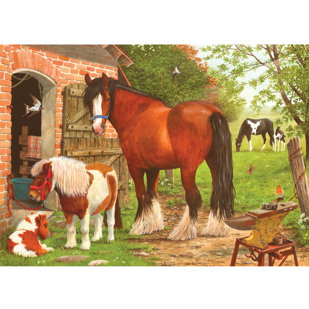 Kith & Kin, At the Stable Door, 1000pc