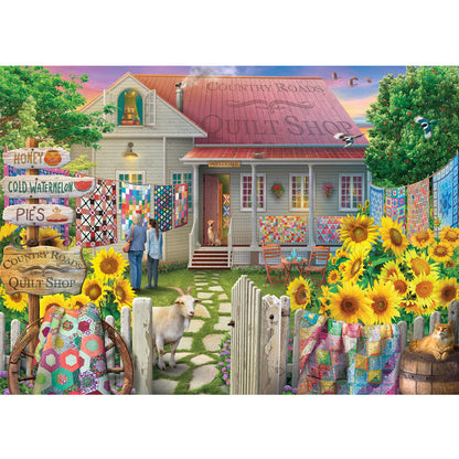 Farm & Country, Country Road Quilt Shop, 1000pc
