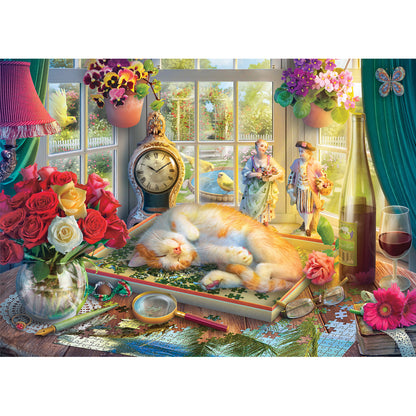 Cat Napping, Cat In The Puzzle, 1000pc