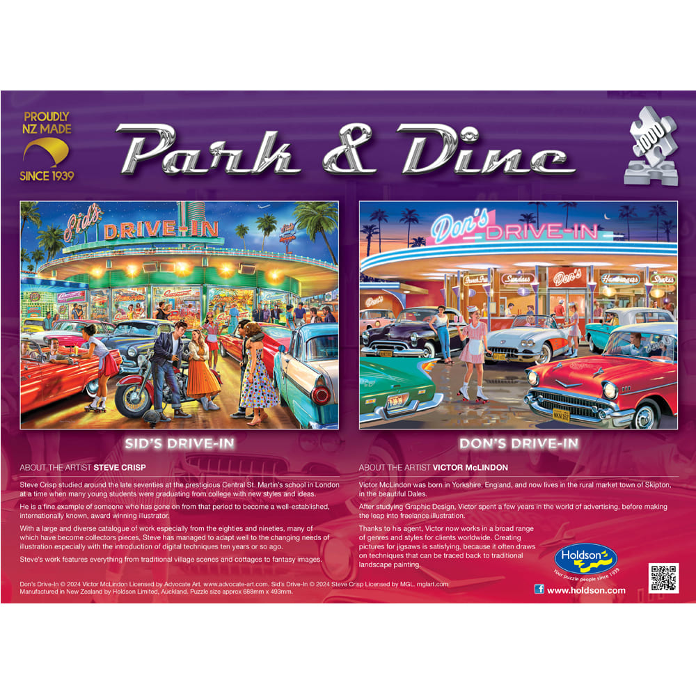 Park & Dine Don's Drive In, 500XL pc