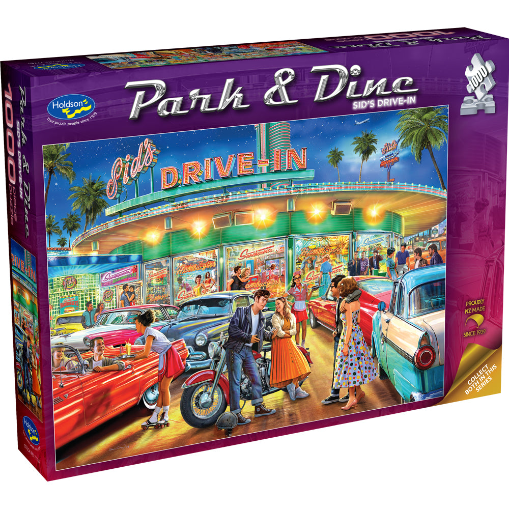 Park & Dine Sid's Drive In, 1000pc