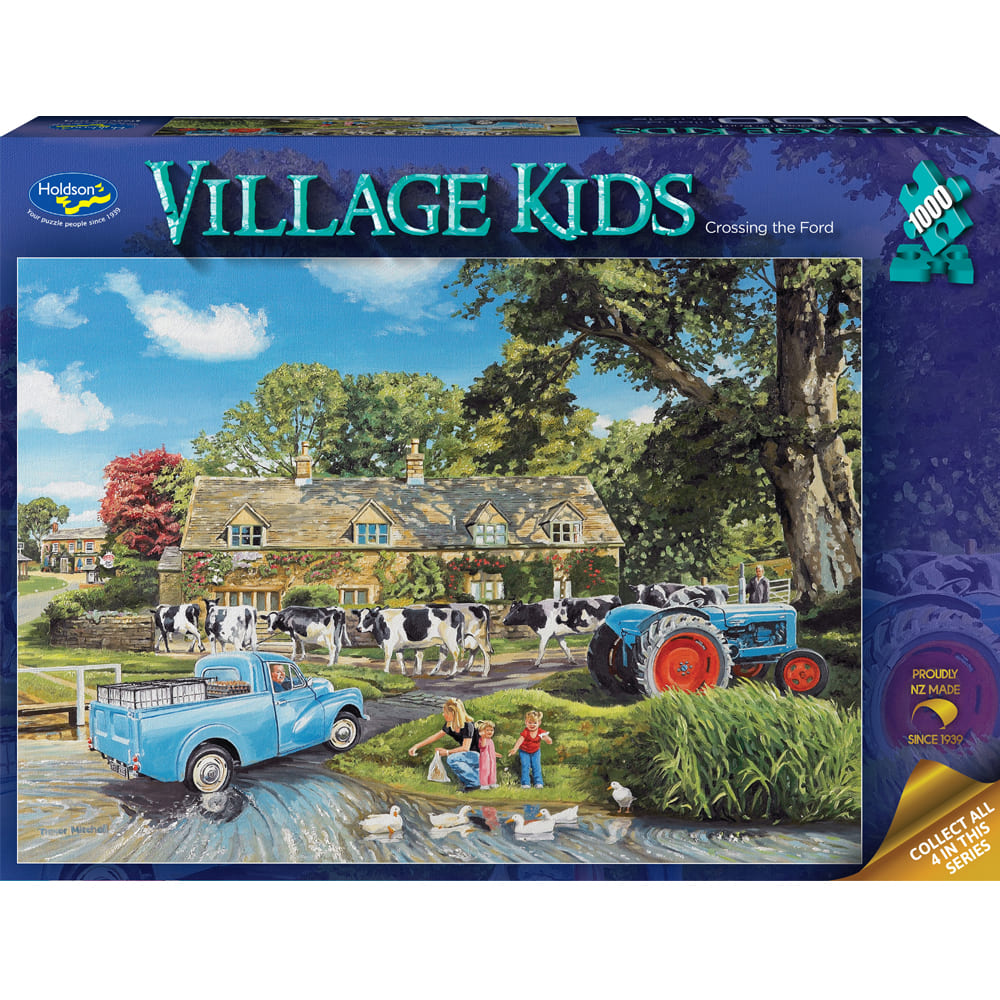 Village Kids, Crossing The Ford, 1000pc