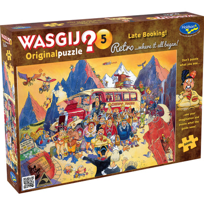 Wasgij? Retro Original #5: Late booking, 500XL pc