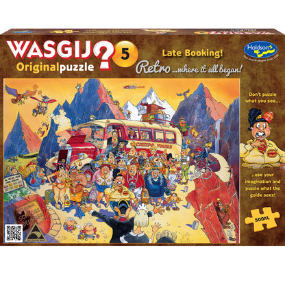 Wasgij? Retro Original #5: Late booking, 500XL pc