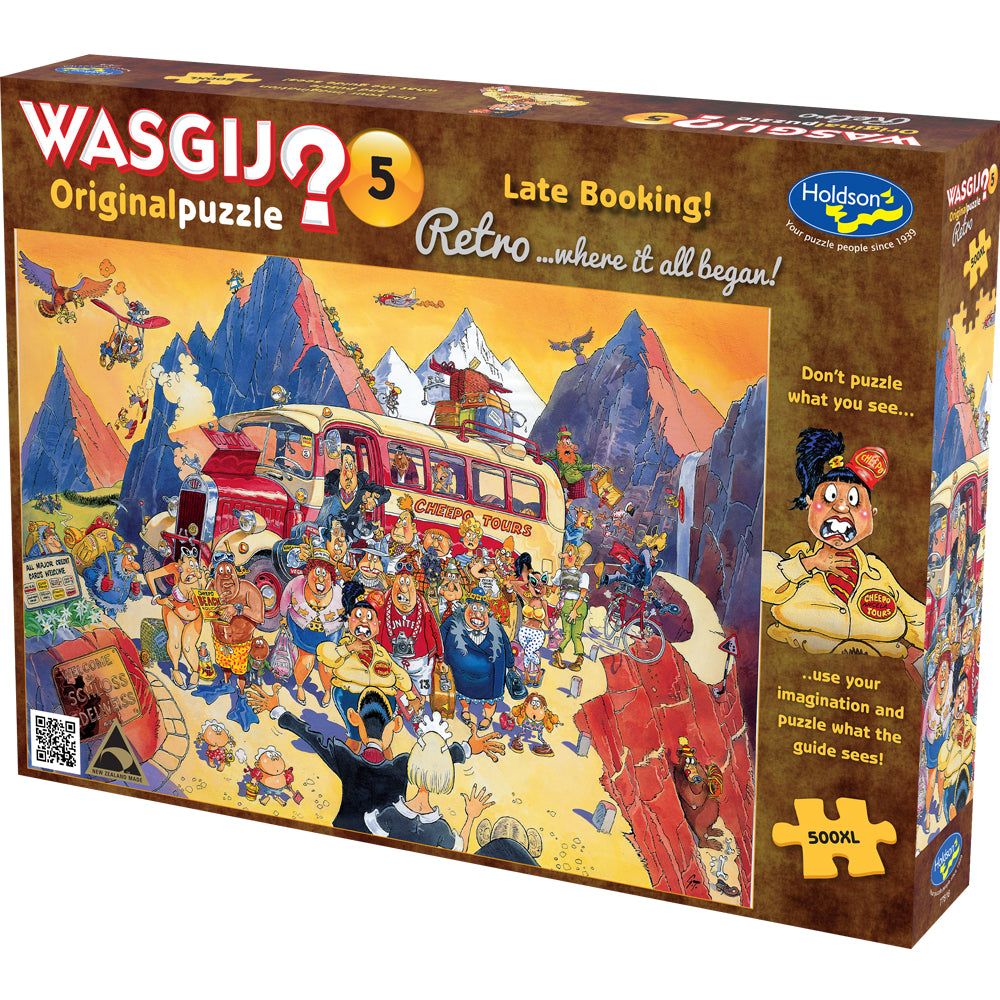 Wasgij? Retro Original #5: Late booking, 500XL pc