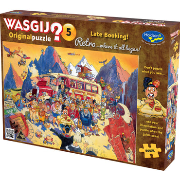 Wasgij? Retro Original #5: Late booking, 500XL pc