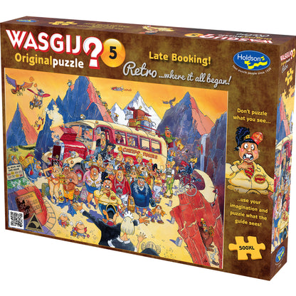 Wasgij? Retro Original #5: Late booking, 500XL pc