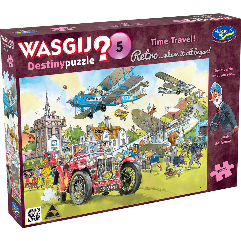 Wasgij? Retro Destiny 5:  Time Travel, 500XL pc