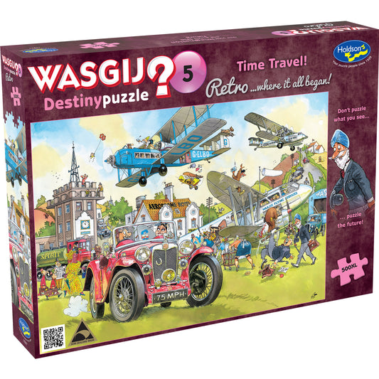 Wasgij? Retro Destiny 5:  Time Travel, 500XL pc