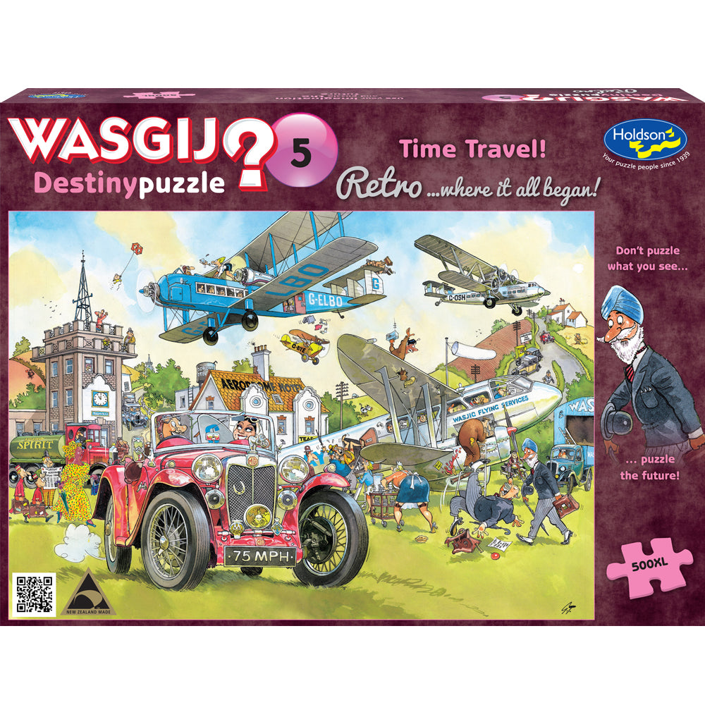 Wasgij? Retro Destiny 5:  Time Travel, 500XL pc