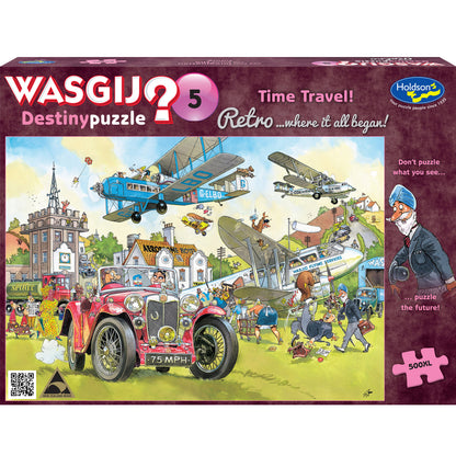 Wasgij? Retro Destiny 5:  Time Travel, 500XL pc