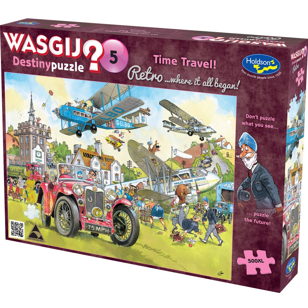 Wasgij? Retro Destiny 5:  Time Travel, 500XL pc