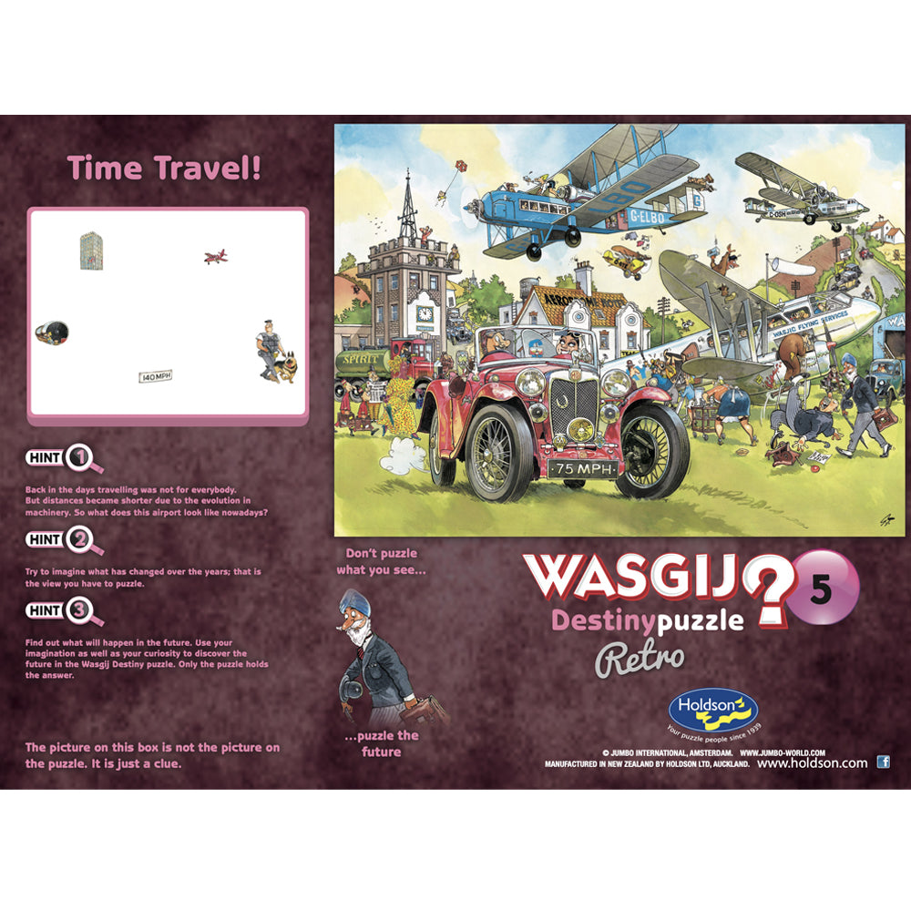 Wasgij? Retro Destiny 5:  Time Travel, 500XL pc