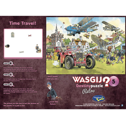 Wasgij? Retro Destiny 5:  Time Travel, 500XL pc