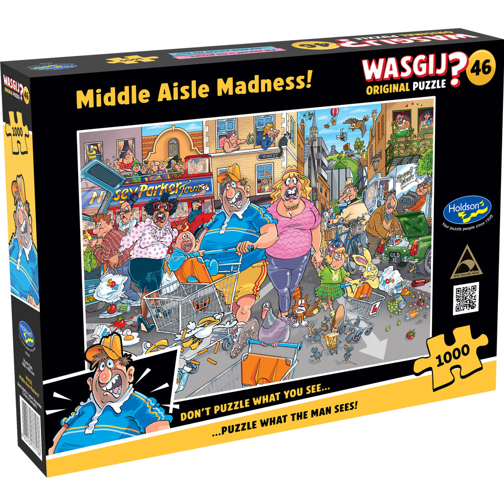 Wasgij? Original 46: Middle Aisle Madness, 1000pc