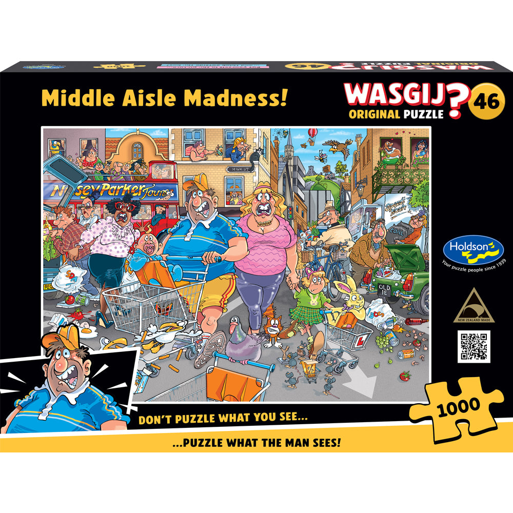 Wasgij? Original 46: Middle Aisle Madness, 1000pc