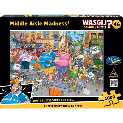 Wasgij? Original 46: Middle Aisle Madness, 1000pc