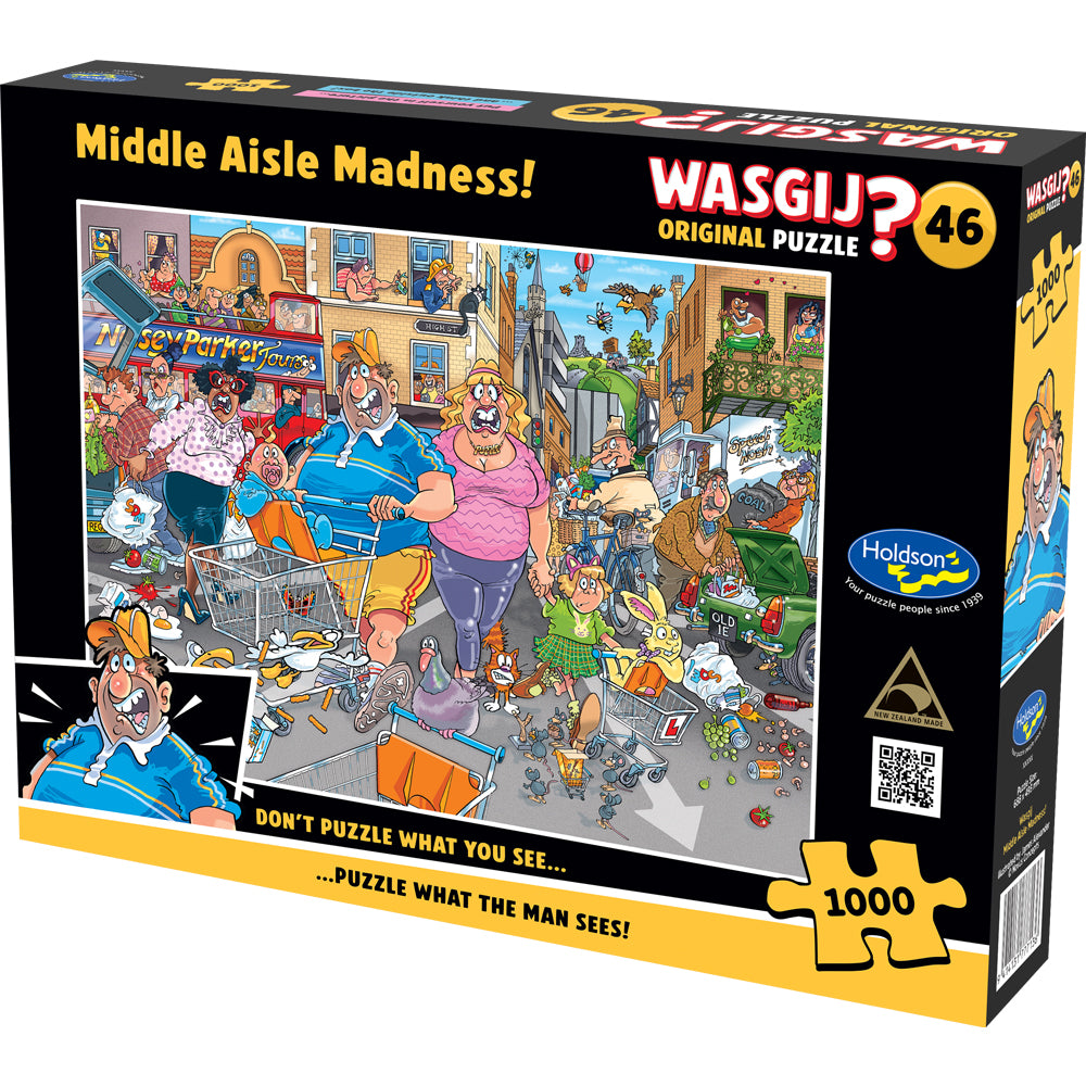 Wasgij? Original 46: Middle Aisle Madness, 1000pc