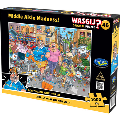 Wasgij? Original 46: Middle Aisle Madness, 1000pc