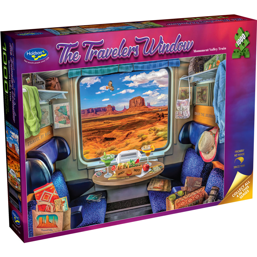 The Travelers Window, Monument Valley Train, 1000pc