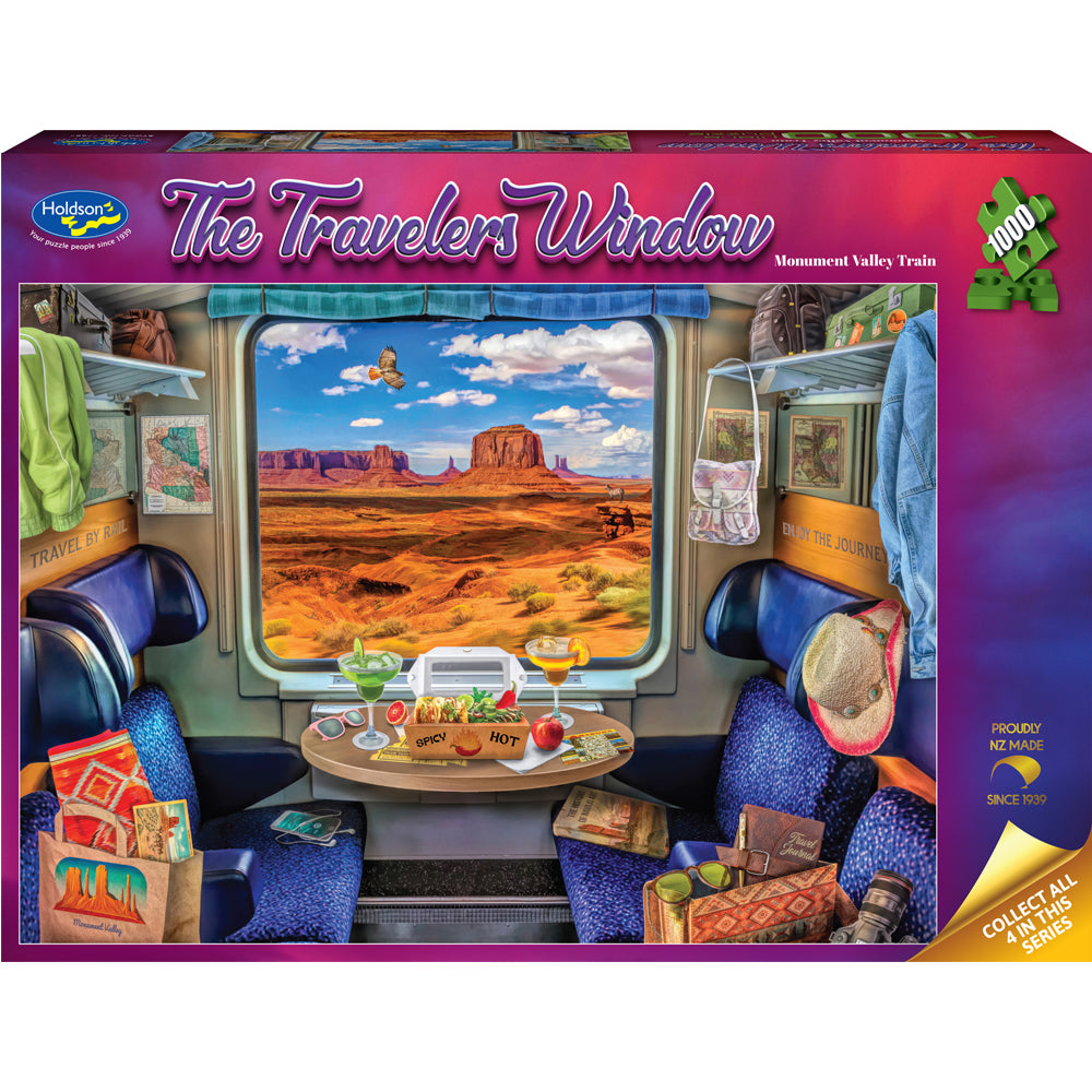 The Travelers Window, Monument Valley Train, 1000pc