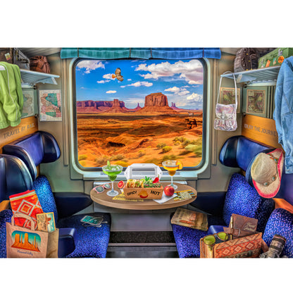 The Travelers Window, Monument Valley Train, 1000pc