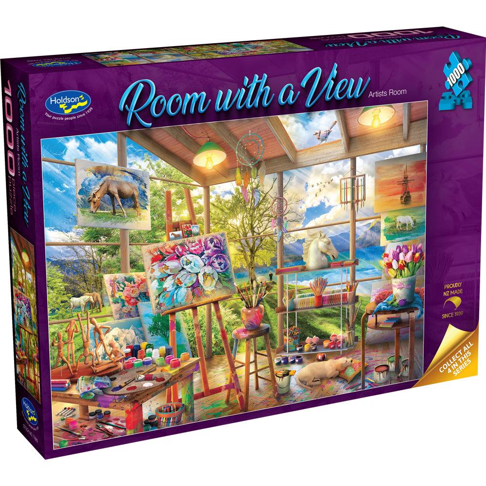 Room with a View - Artists Room - 1000pc