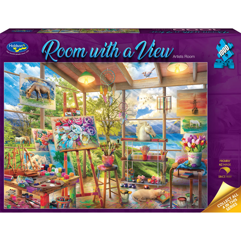Room with a View - Artists Room - 1000pc